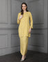 BAJU KURUNG PAHANG MODEN MADELEINE (ROYAL YELLOW)